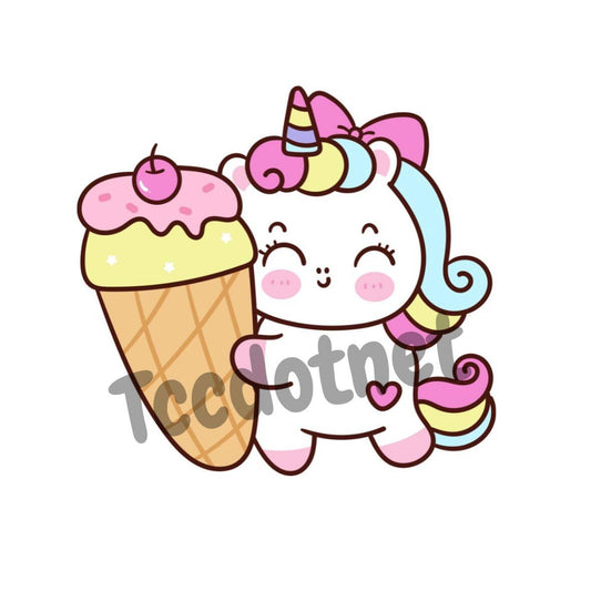Stickers Unicorn Die Cut 1.95 "x 2" New ( Select your Design)