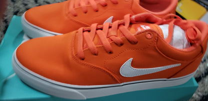 Nike Chron 2 Canvas SB Orange Men’s Shoes Size 10