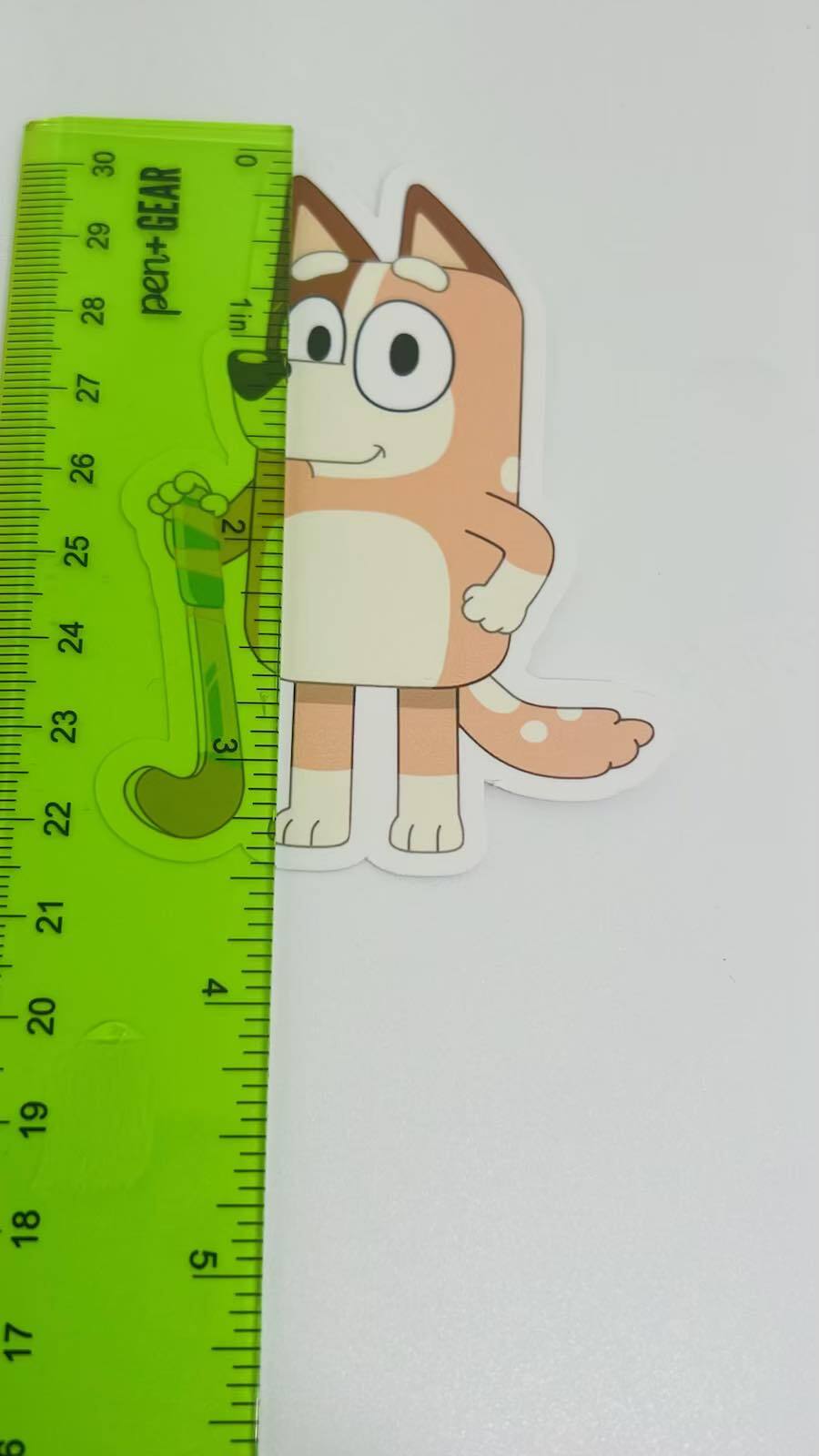 Bluey Stickers Die Cut ( Cricut Made) 3"x 2" New ( Select your Design)