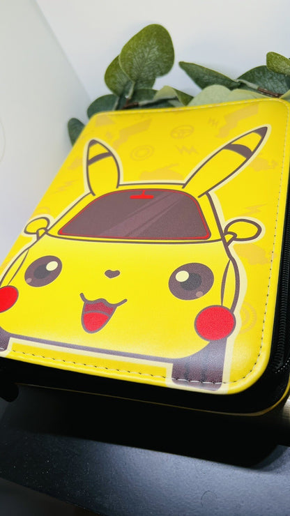 TCG Case Binder Compatible with Pokemon Card, Game Cards, Holds Up to 220 Cards