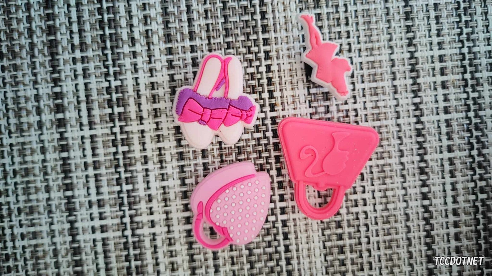 Barbie Movie Set Crocs Shoe Charms Jibbitz Girl Pink Car Heel NEW ( Pls Choose)