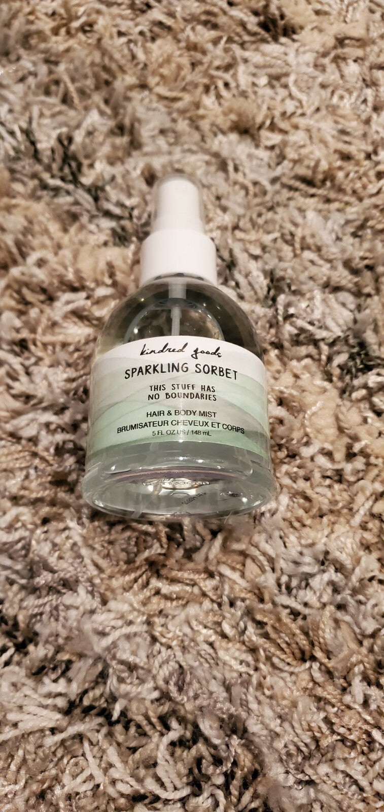 Old Navy Kindred Goods Sparkling Sorbet Hair Body Spray Limited Edition 