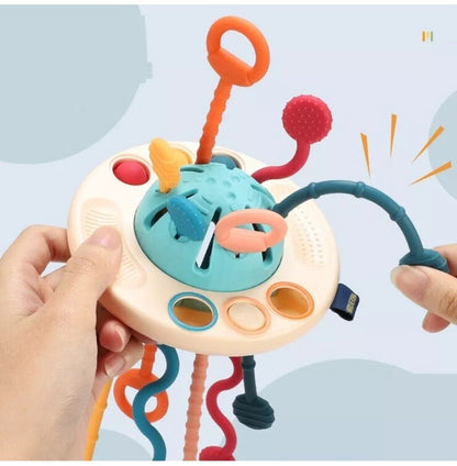 Montessori Funny Puller Sensory Development Silicone Finger Lala Baby Play Toy