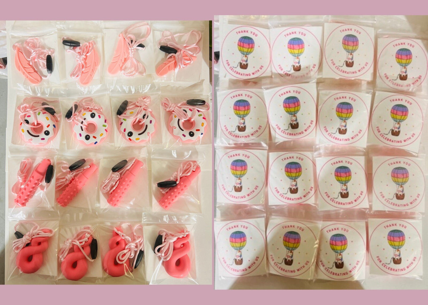 Kids Adults Necklace Autism ADHD Biting Sensory Chew Toys/ Party Favors  16 PCS