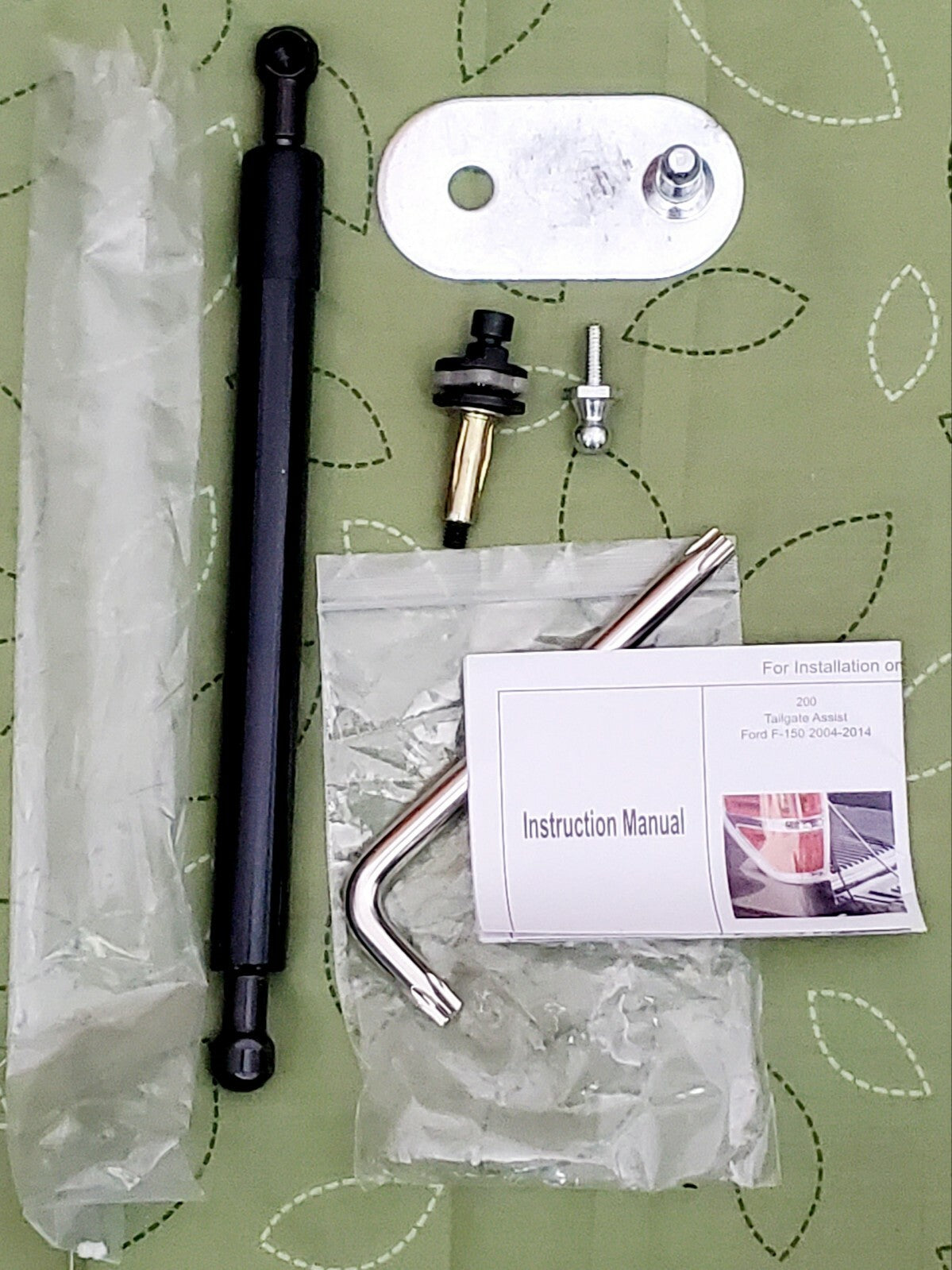 Ford F-150 Tailgate Assist Shock Struts Bar Lift Support 2004-2014. Complete Kit