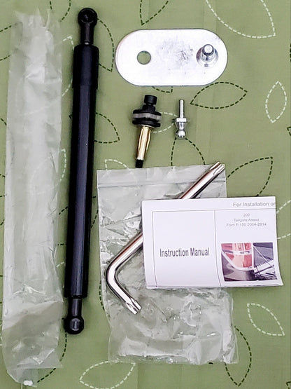 Ford F-150 Tailgate Assist Shock Struts Bar Lift Support 2004-2014. Complete Kit
