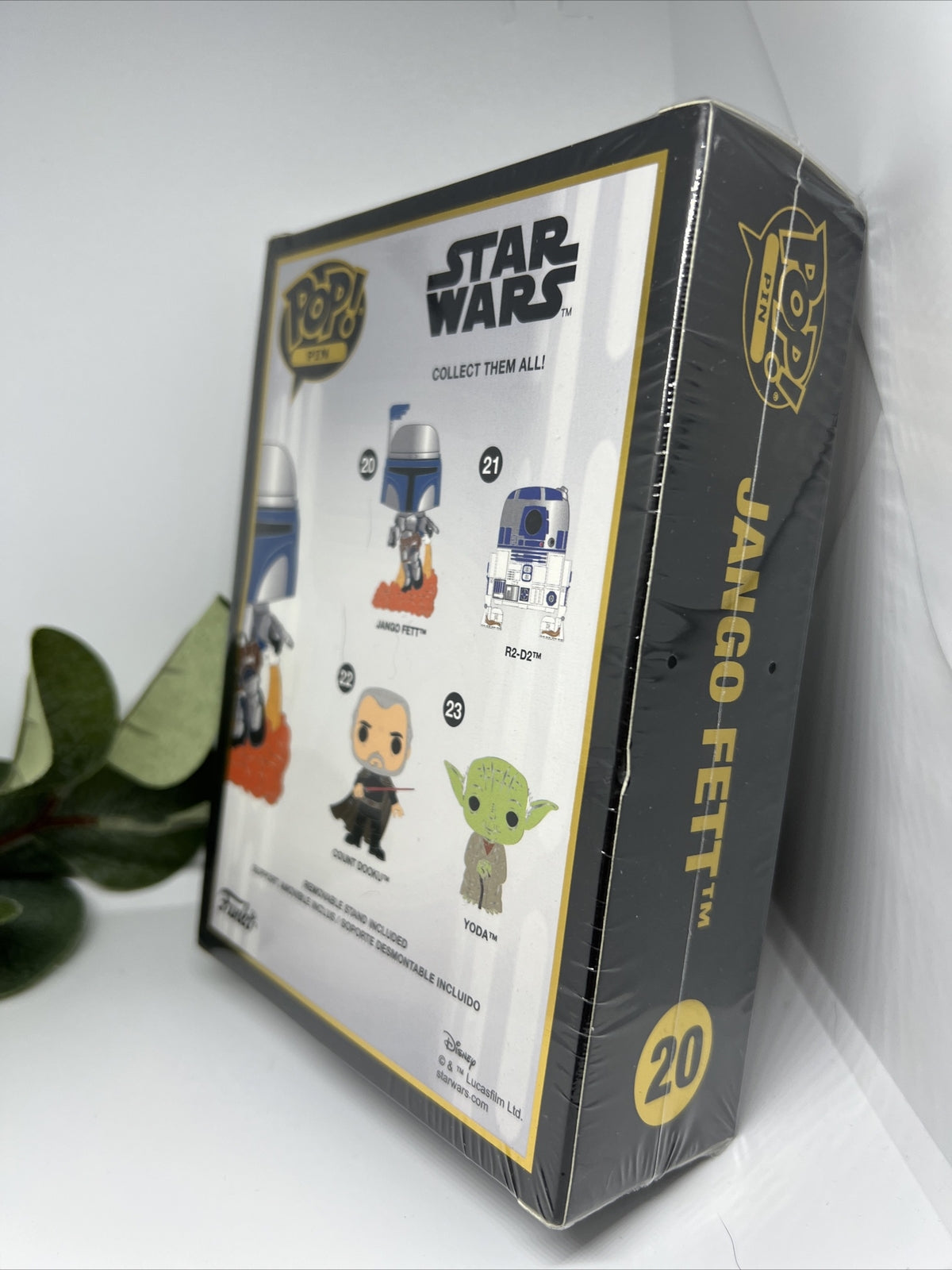 Funko POP! Pin - Star Wars: Jango Fett #20 Brand New In Box - Sealed