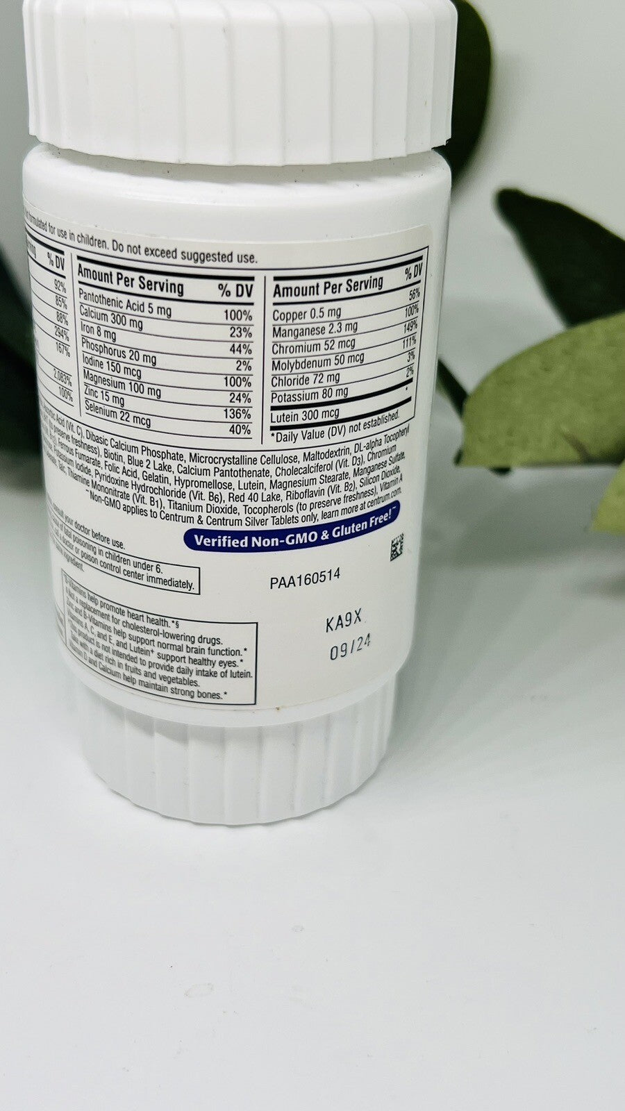 Centrum Silver Multi-Vitamin-Mineral Supplement & Antioxidants for Women 50 Plus