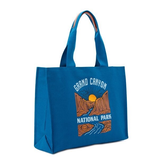 National Parks Women's Grand Canyon Tote Bag Blue NWT