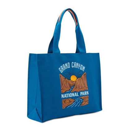 National Parks Women's Grand Canyon Tote Bag Blue NWT