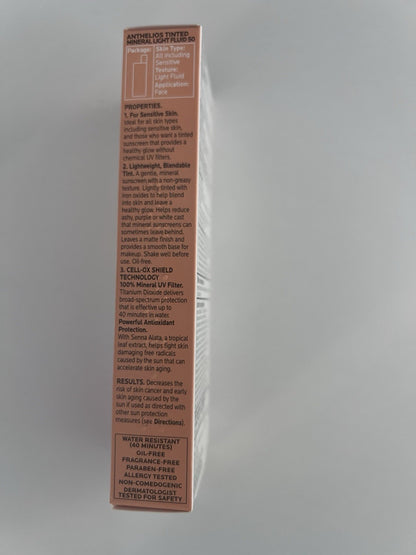 LA ROCHE POSAY ANTHELIOS TINTED MINERAL SPF 50 SUNSCREEN 1.7 OZ EXP 2027
