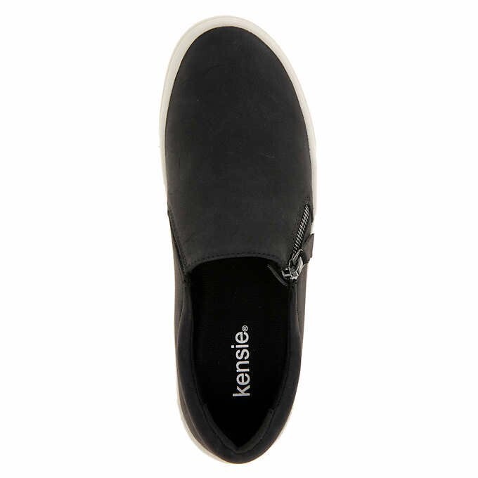 Kensie Womens Soren loafer slip on black Size 7.5 New