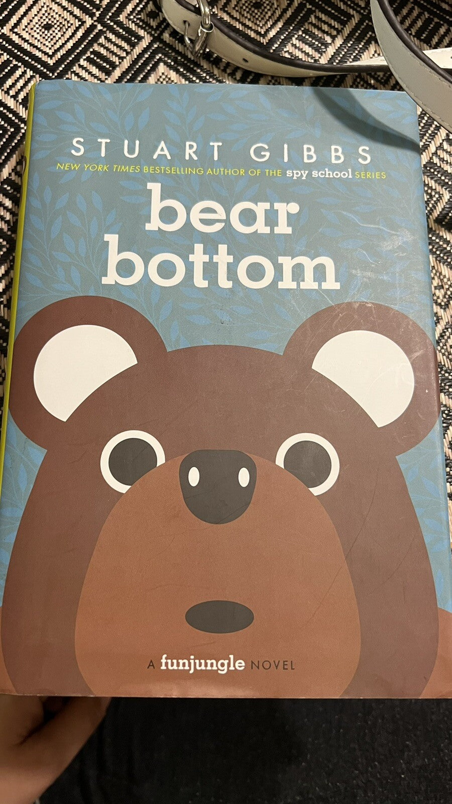  Bear Bottom ( A funjungle Novel) Hard cover book by Stuart Gibbs