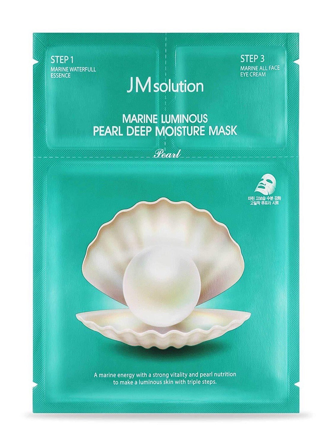 JM Solution Marine Luminous Pearl Deep moisture Mask 10pc Box