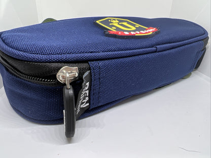 Student Canvas Large Capacity Pencil Case School Zip Stationery Storage Bags