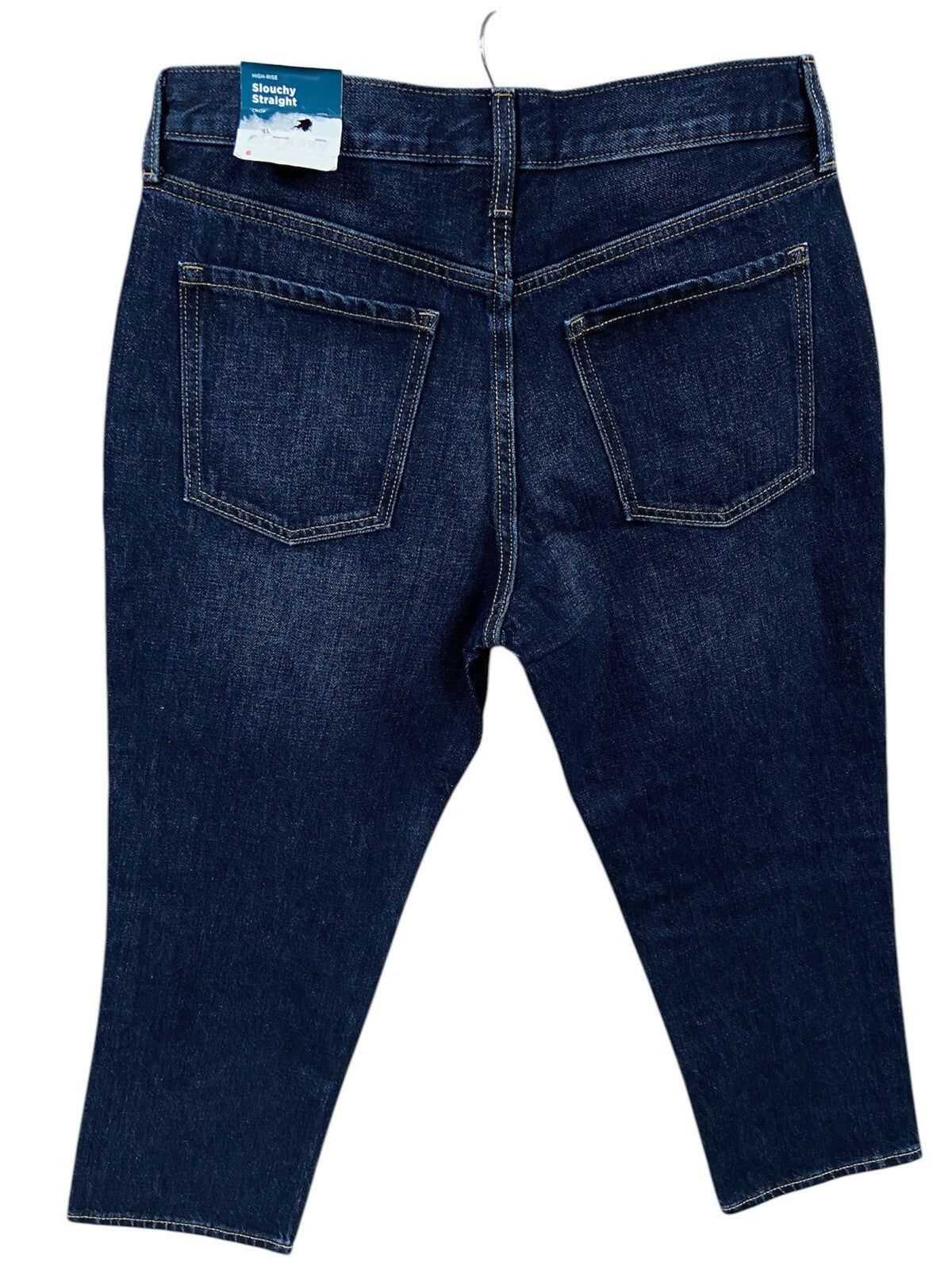 Old Navy Slouchy Straight  Secret Slim Pockets Jeans Womens 6 High Rise New