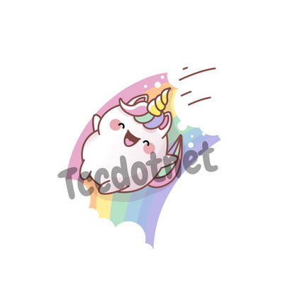 Stickers Unicorn Die Cut 1.95 "x 2" New ( Select your Design)
