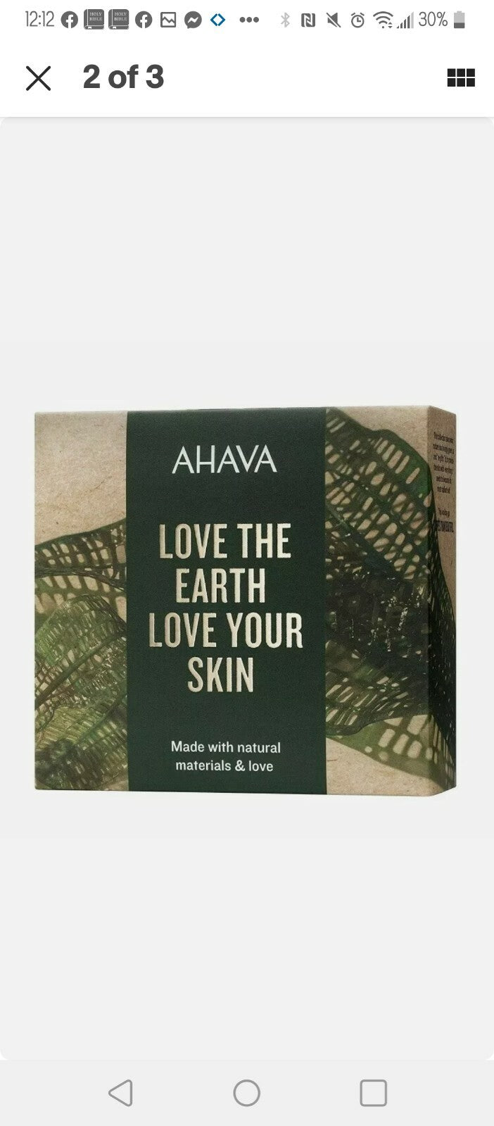 AHAVA Dead Sea Mineral Hand Cream Body Lotion Shower Gel Set Revitalize Skin 