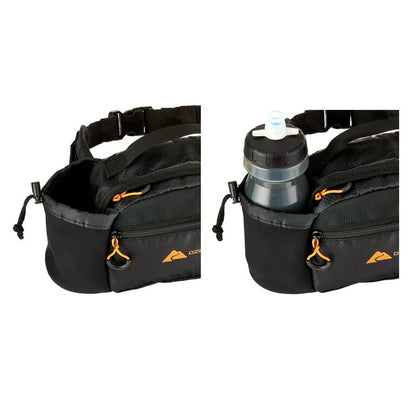 OZARK TRAIL OUTDOOR EQUIPMENT Multipurpose LUMBAR PACK Multiple Storage/ BLACK