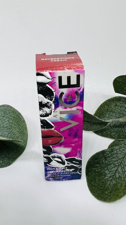 Urban Decay Vice Lipstick High Impact Vegan Lipstick Ravenswood Cream New in Box