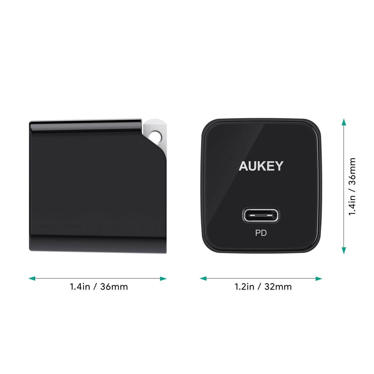 AUKEY MINIMA 20W USB-C PD FAST CHARGER PA-Y20S - New & Sealed In Box