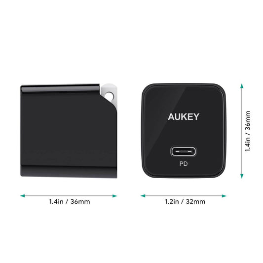 AUKEY MINIMA 20W USB-C PD FAST CHARGER PA-Y20S - New & Sealed In Box