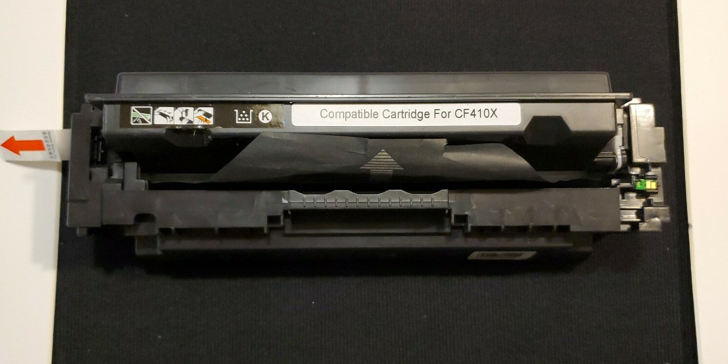 Compatible Toner Cartridge Replacement for HP CF410X Black Toner Cartridge 410X