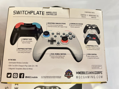 Open Box Switchplate Wireless Gaming Controller for Nintendo Switch/Windows PC