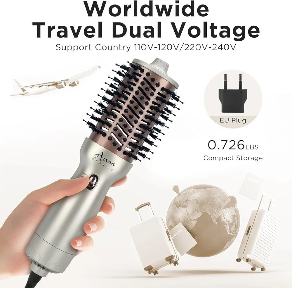 One Step Hair Dryer & Volumizing Hot Air Brush, Blow Dryer, Ceramic Straightener