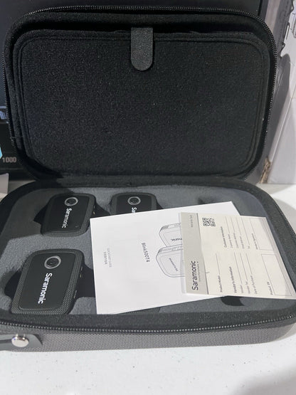 Saramonic Blink 500T4 4 Person Wireless Lavalier Microphone System