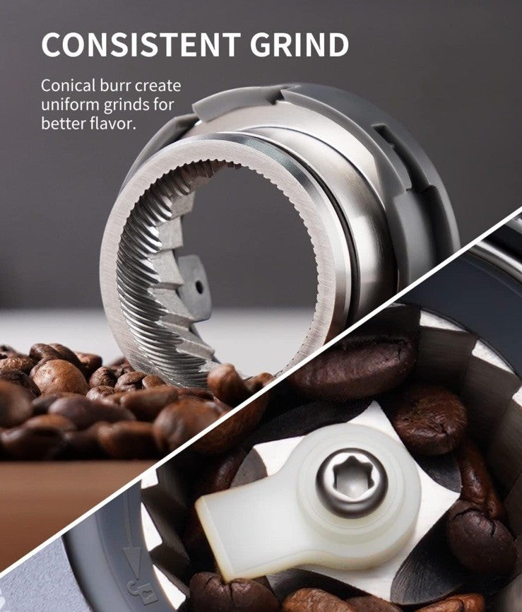 SHARDOR Conical Burr Espresso Coffee Grinder Electric  Anti Static Open box