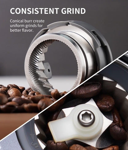 SHARDOR Conical Burr Espresso Coffee Grinder Electric  Anti Static Open box