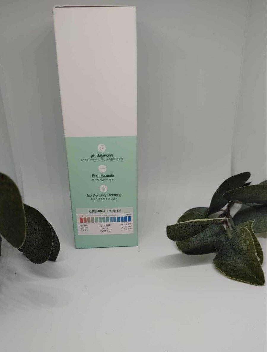 Heimish All Clean Green Foam Cleanser pH 5.5 / 150g  Vegan Cleanser NIB