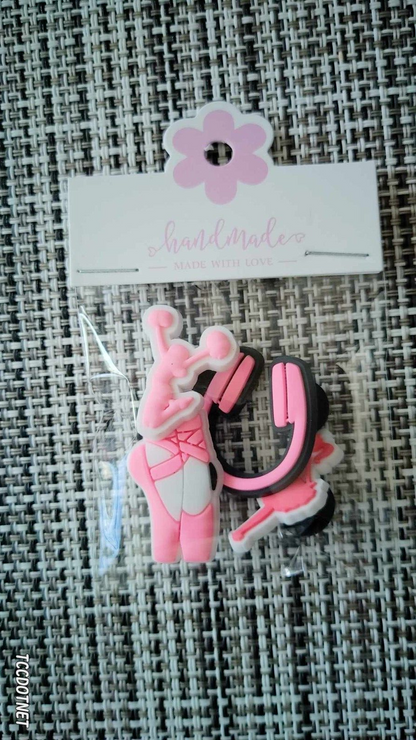 Barbie Movie Set Crocs Shoe Charms Jibbitz Girl Pink Car Heel NEW ( Pls Choose)
