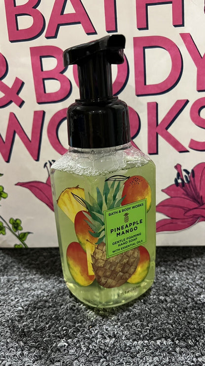 Bath and Body Works Pineapple Mango Foaming Hand Soap 8.75 fl oz