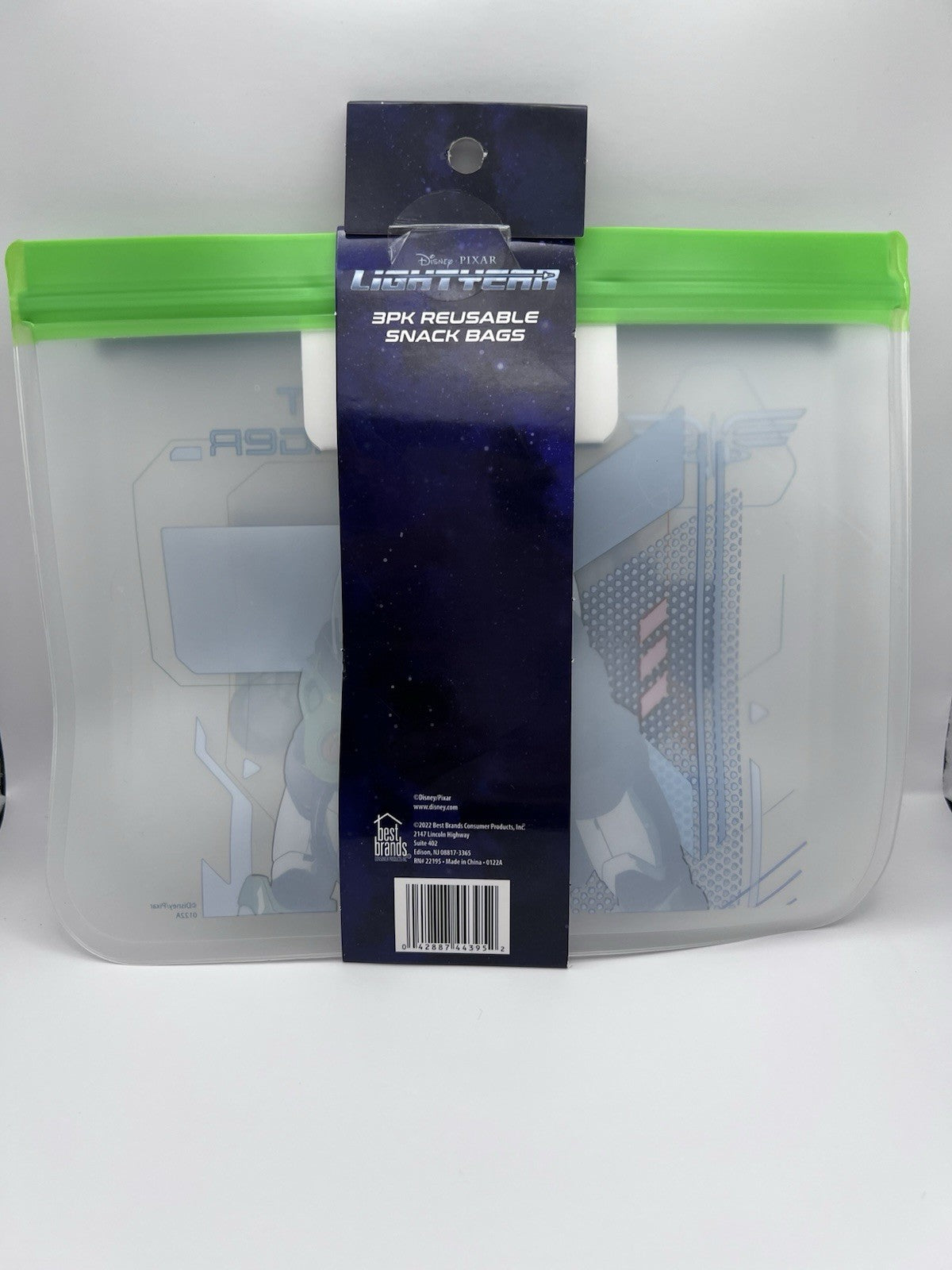 2022 Disney Pixar Toy story buzz light year 4 Pk Reusable Snack Bags new