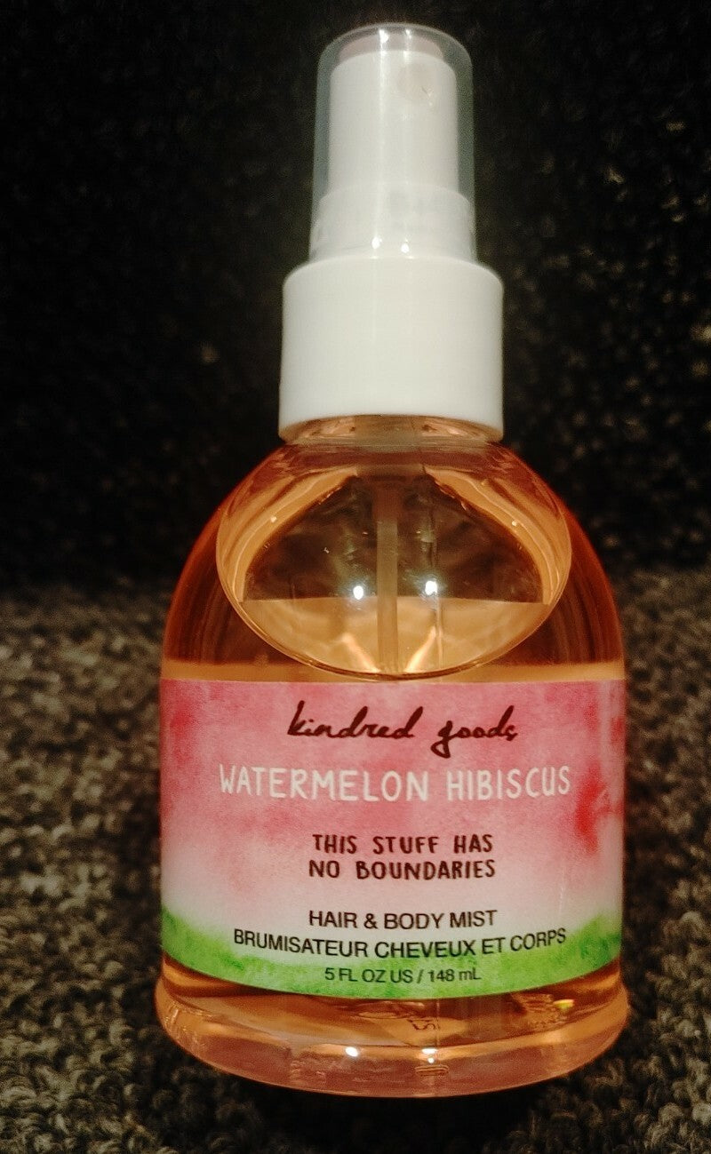 OLD NAVY Kindred Goods Watermelon Hibiscus Hair & Body Mist 5 fl oz