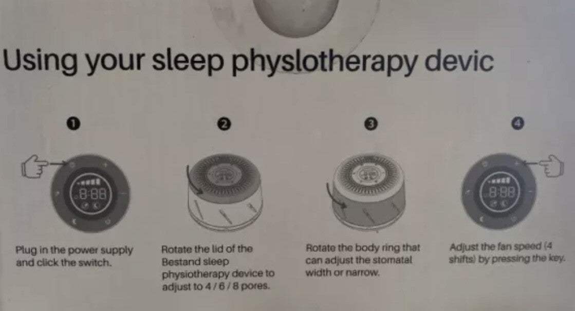 Bestand White Noise Machine New Generation Model SL01 Real Fan Sleeping No Box
