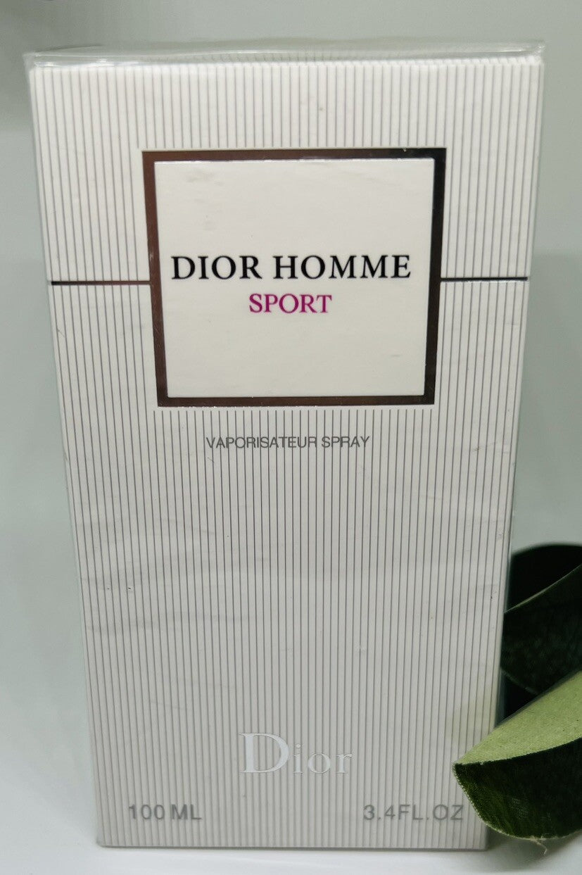 Dior Homme Sport Eau de Toilette - Fresh, Woody and Spicy Notes 100 mL New