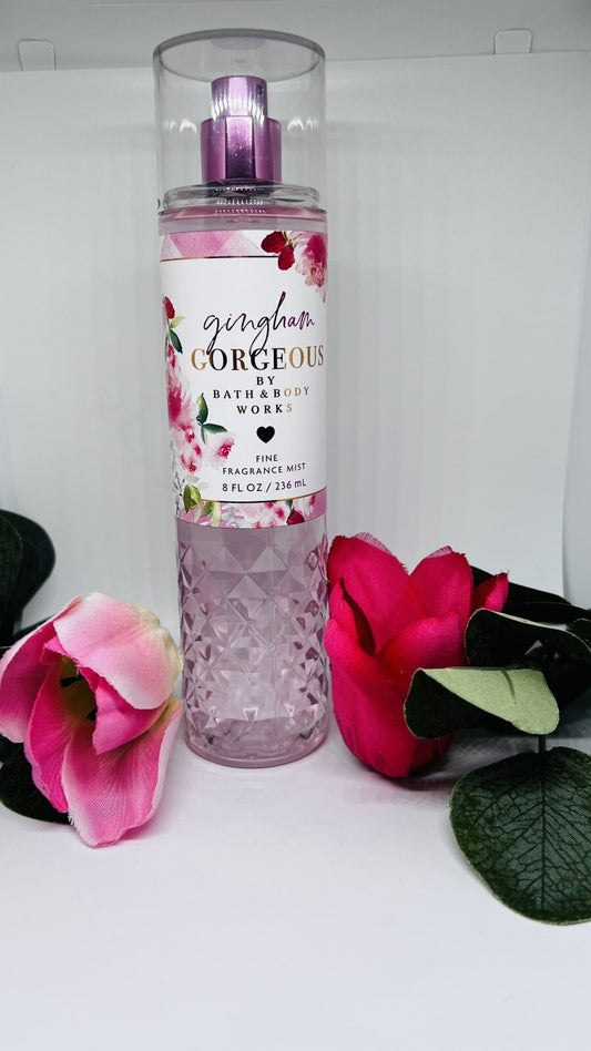Bath& body works GINGHAM GORGEOUS  fragance mist 8 Fl oz New