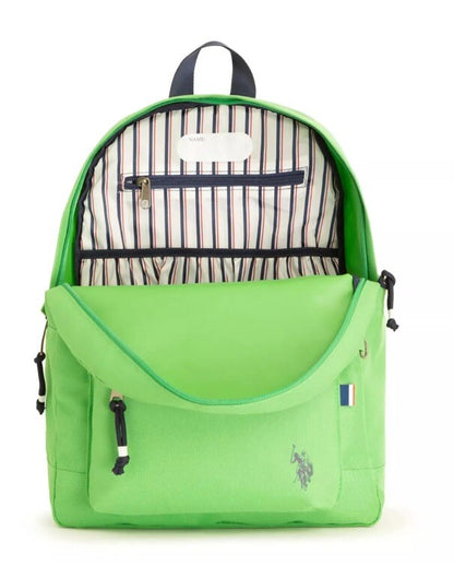 U.S. Polo Assn. Adult Water-Resistant Backpack Youth Green NWT