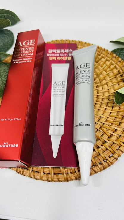 FROM NATURE Age Intense Treatment Eye Cream Improves Wrinkles 0.78 oz Exp: 01/25