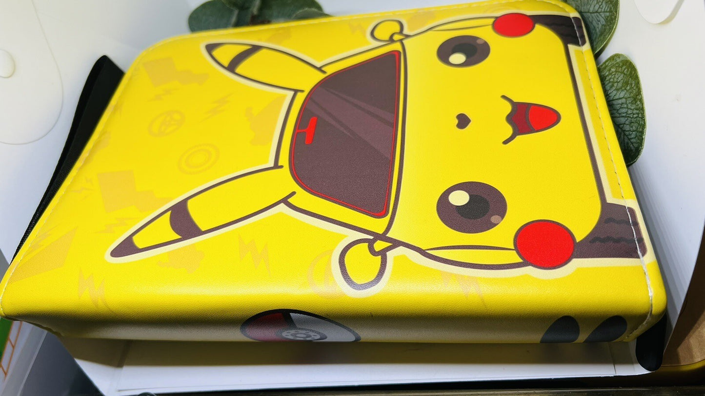 TCG Case Binder Compatible with Pokemon Card, Game Cards, Holds Up to 220 Cards
