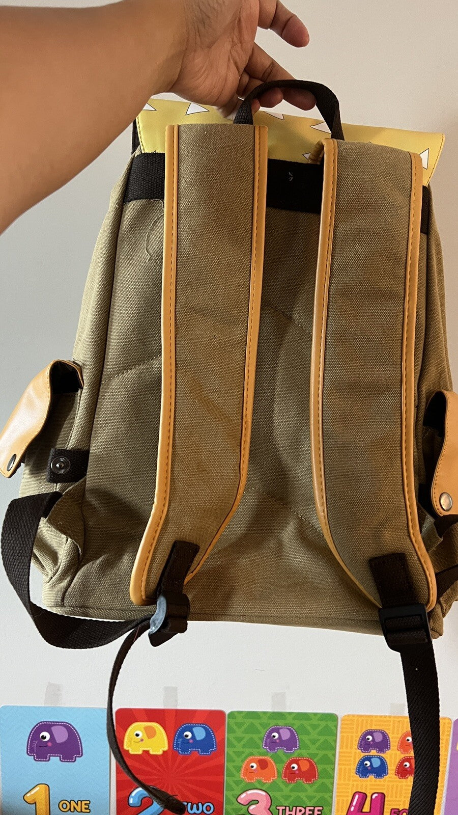 Japanese Anime Agatsuma Senitsu Laptop Backpack Large Capacity New Without Tags