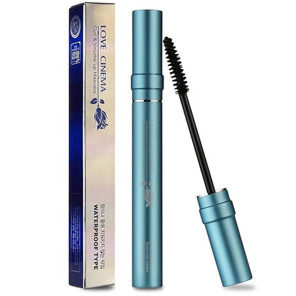 LOVE CINEMA Curl & Volume  Waterproof Mascara Intense Length 0.24 Black New