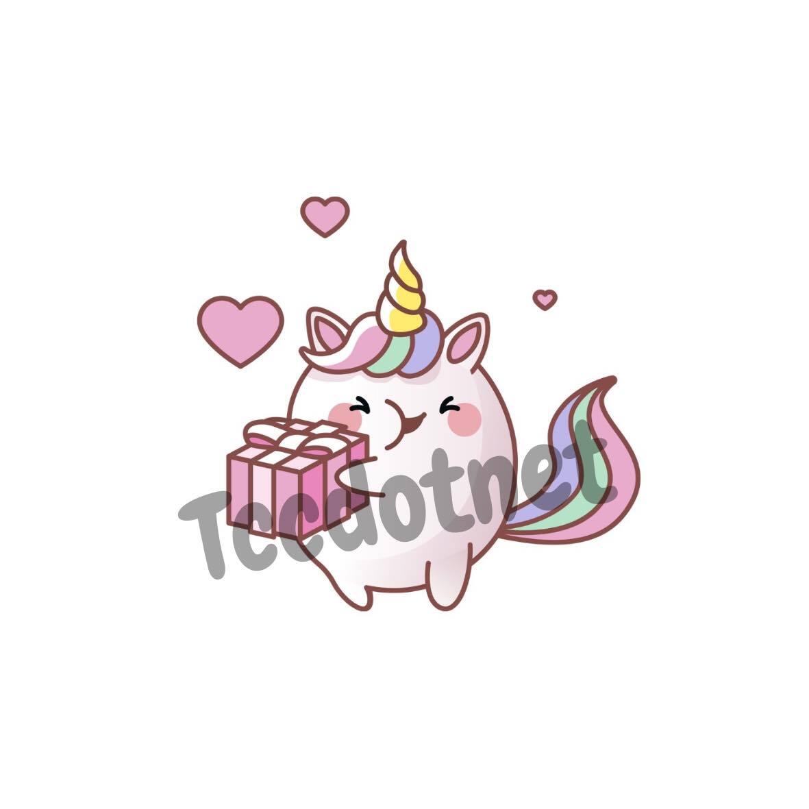 Stickers Unicorn Die Cut 1.95 "x 2" New ( Select your Design)