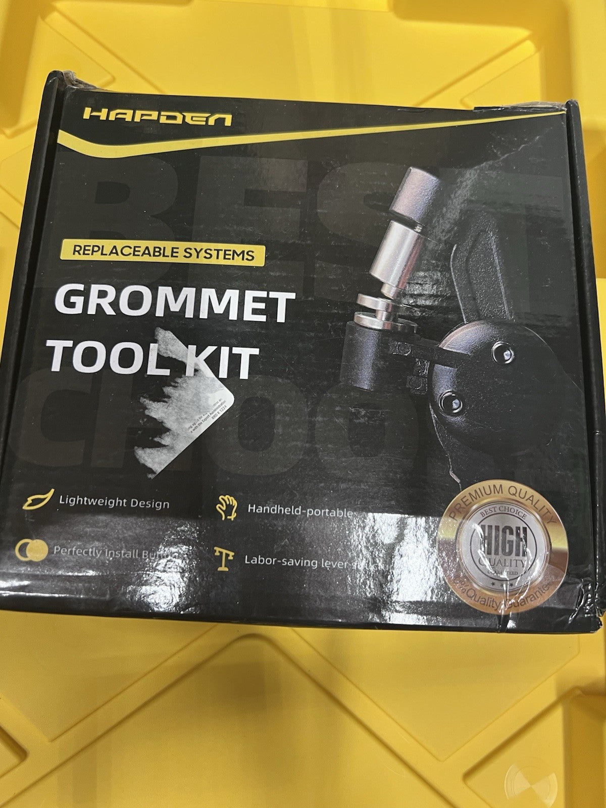 Hapden Grommet Tool Kit 10mm - Open Box