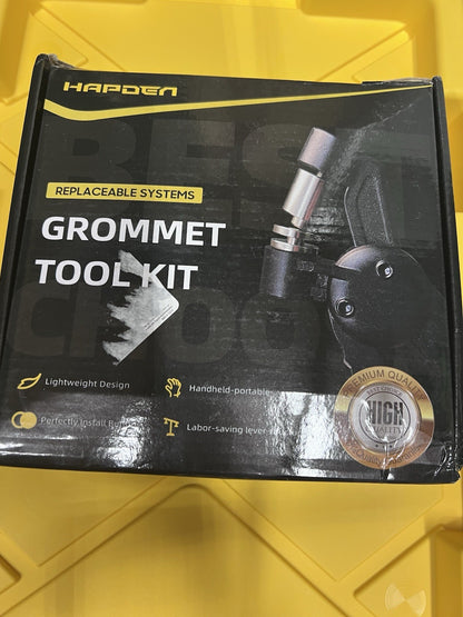 Hapden Grommet Tool Kit 10mm - Open Box