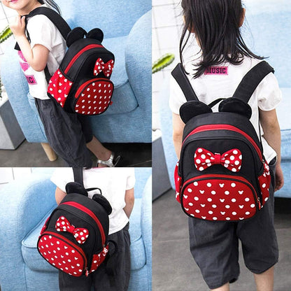Small Cute Girls Backpack for Toddlers Disney-Theme Backpack 10x18in NWT