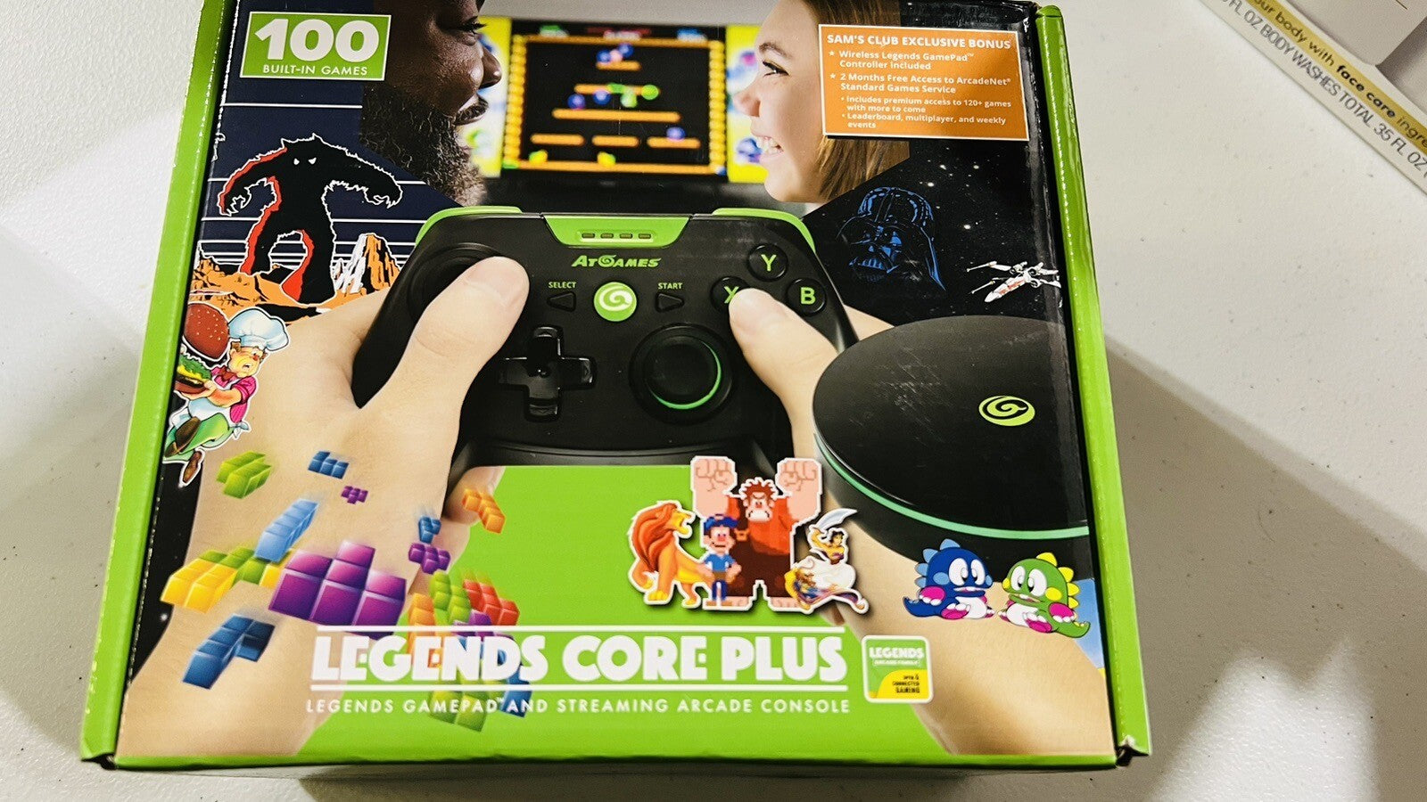 AtGames Legends Core Plus - Streaming Arcade Console 100 BUILT IN GAMES, HA2811S